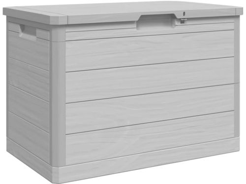 Tuin Opbergbox Grijze Polypropyleen Kussenbox voor Buiten