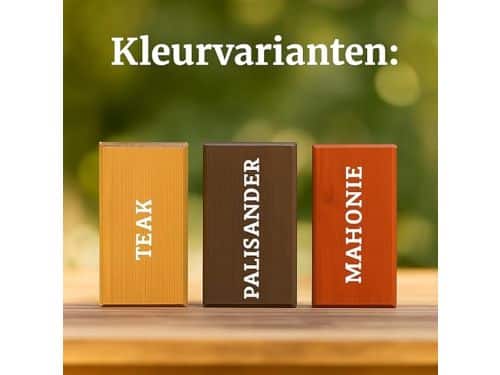 Tuinbank 170x56x75 cm - Robuuste Houten & Metalen Parkbank met