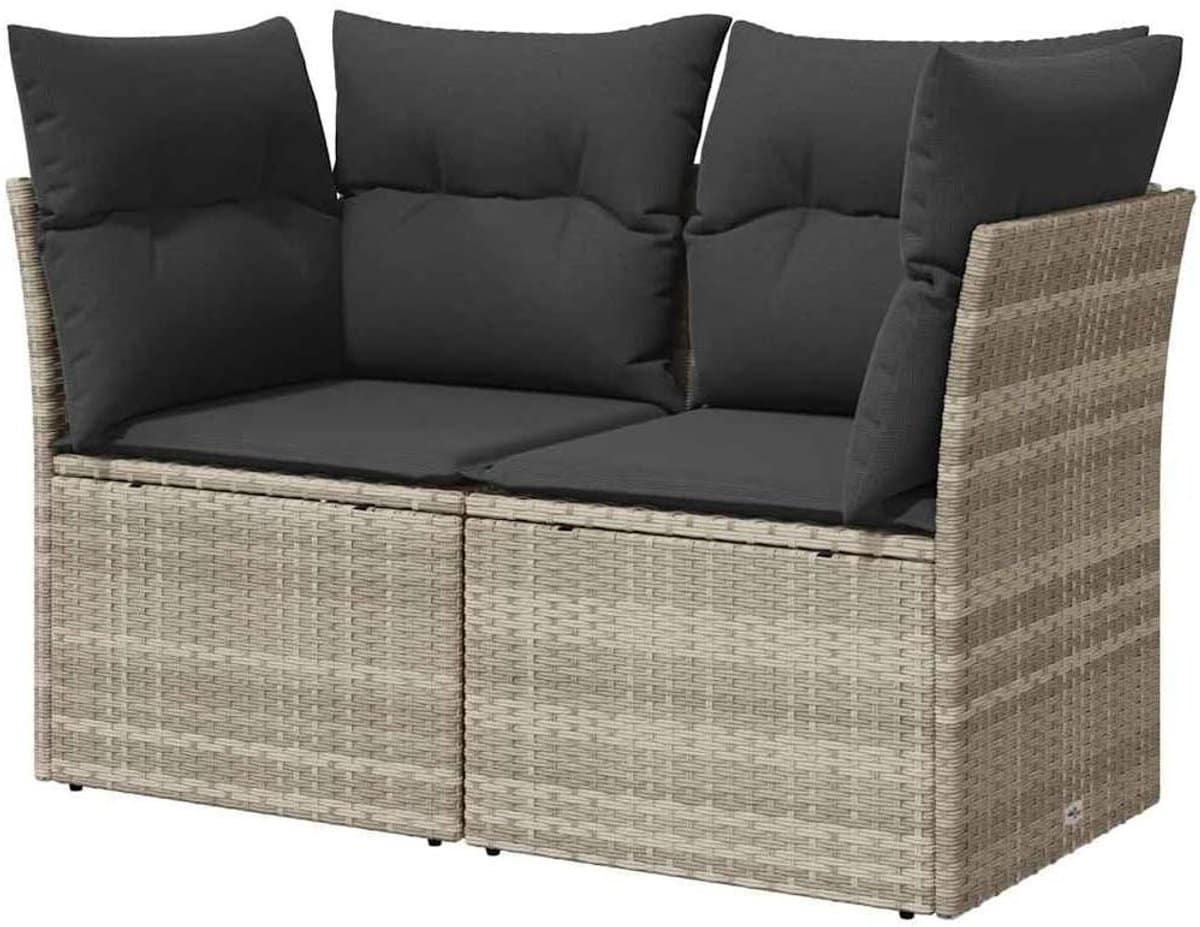 tuinbank 2 zits loungebank buiten genieten in de tuin