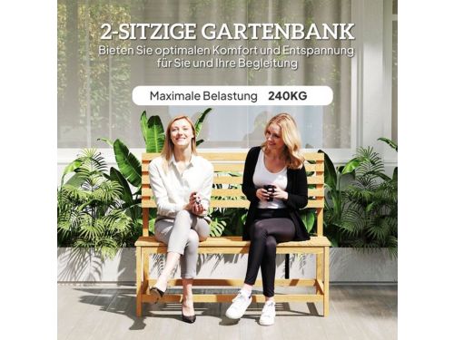 Tuinbank - Buitenbank - Tuinmeubel - Balkonbank - Parkbank