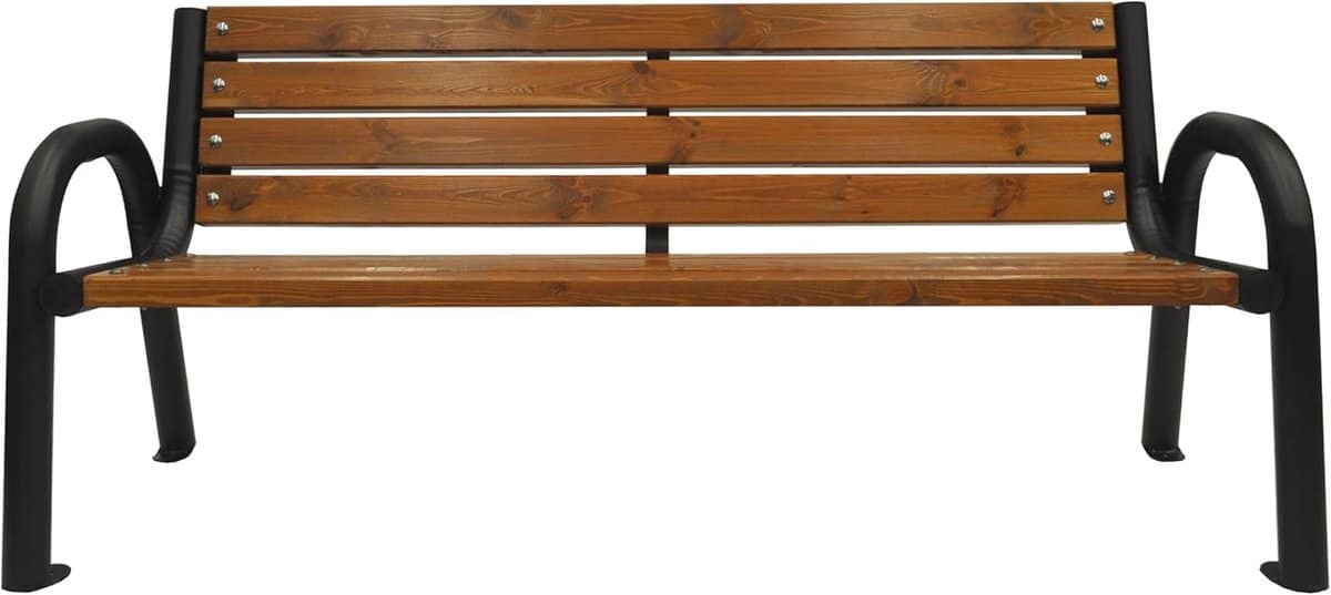 tuinbank hout buitenbank parkbank ontspannen buiten robuust