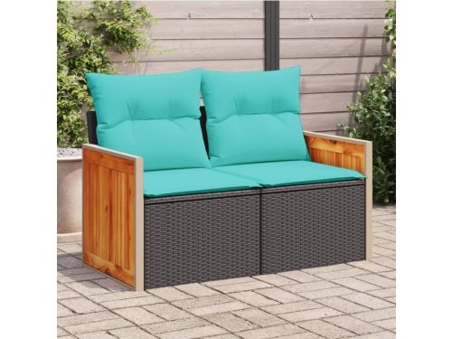 Tuinbank met kussen - Loungebank buiten - Ontspannen in tuin