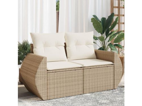 Tuinbank met kussen - Loungebank buiten - Ontspannen in tuin