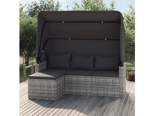 Tuinbank met zonnedak - Loungebank buiten - Ontspannen in de