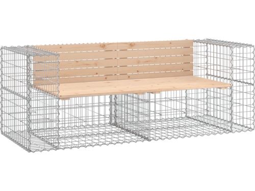 Tuinbank | Tuinbankje | Buitenbank | Tuinstoel schanskorfontwerp 184x71x65,5 cm