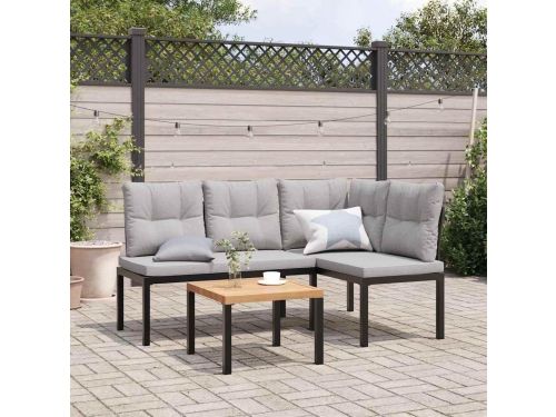 Tuinbankset 3-delig - Balkonset Terrasmeubels - Buiten Zitten Ontspannen