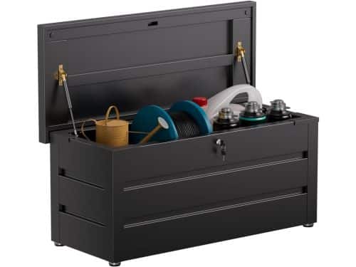 Tuinbox Metaal - Kussenbox Outdoor - Tuinopslag Kussens - Waterdichte