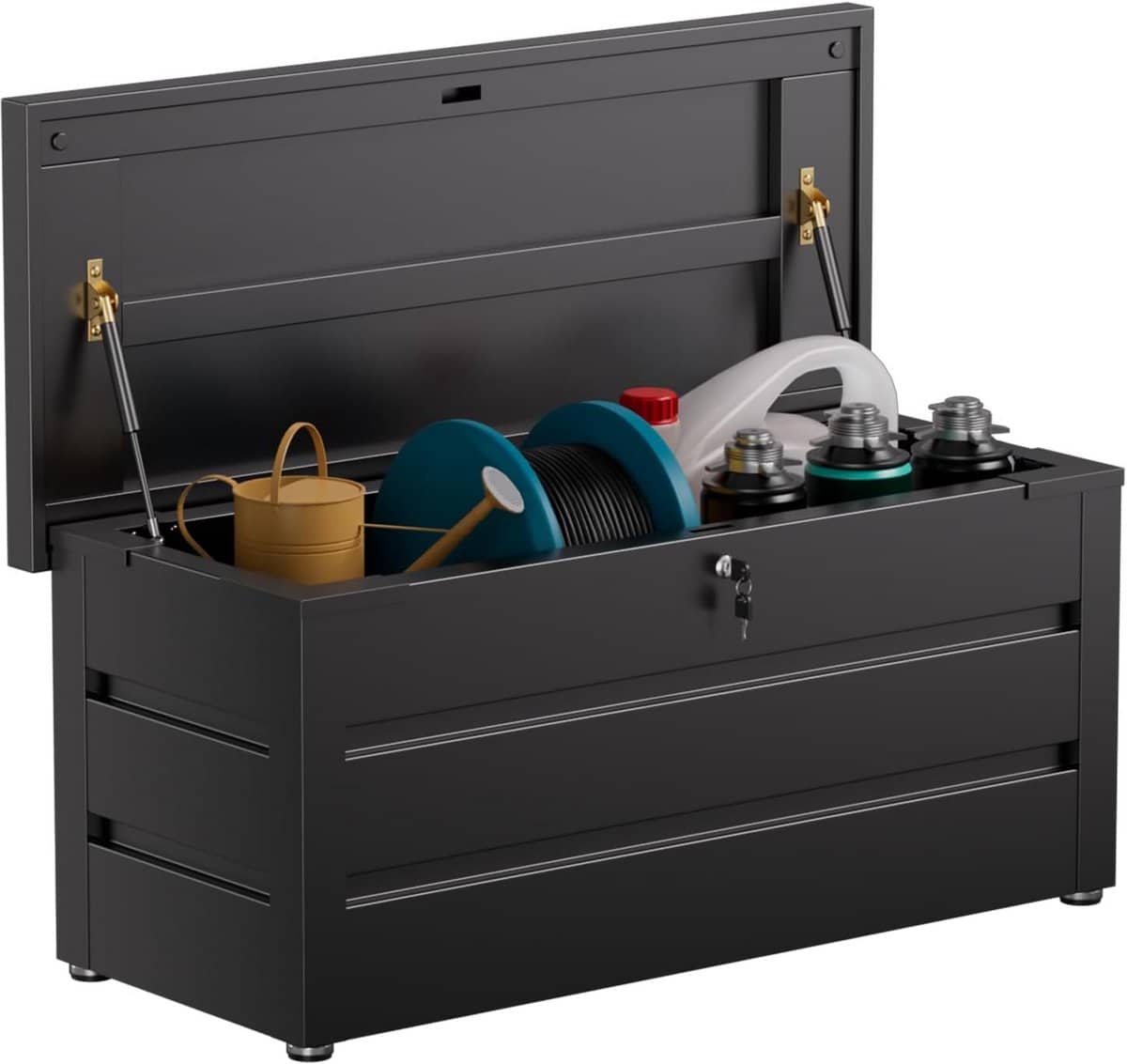 tuinbox metaal kussenbox outdoor tuinopslag kussens waterdichte