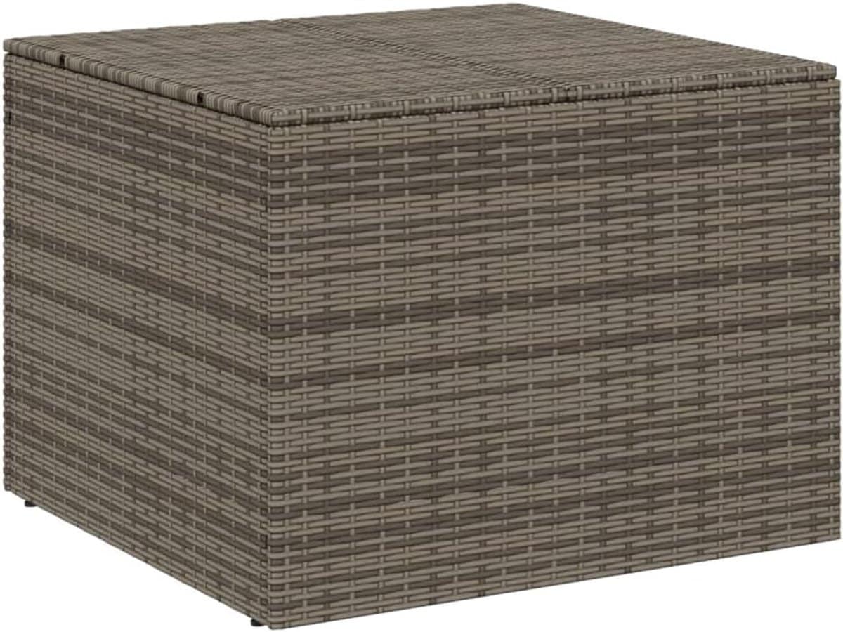 tuinbox poly rattan opbergbox kussen tuin terras