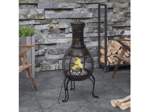 Tuinkachel met Pook - Buitenhaard Terrashaard - Gezellige Avonden