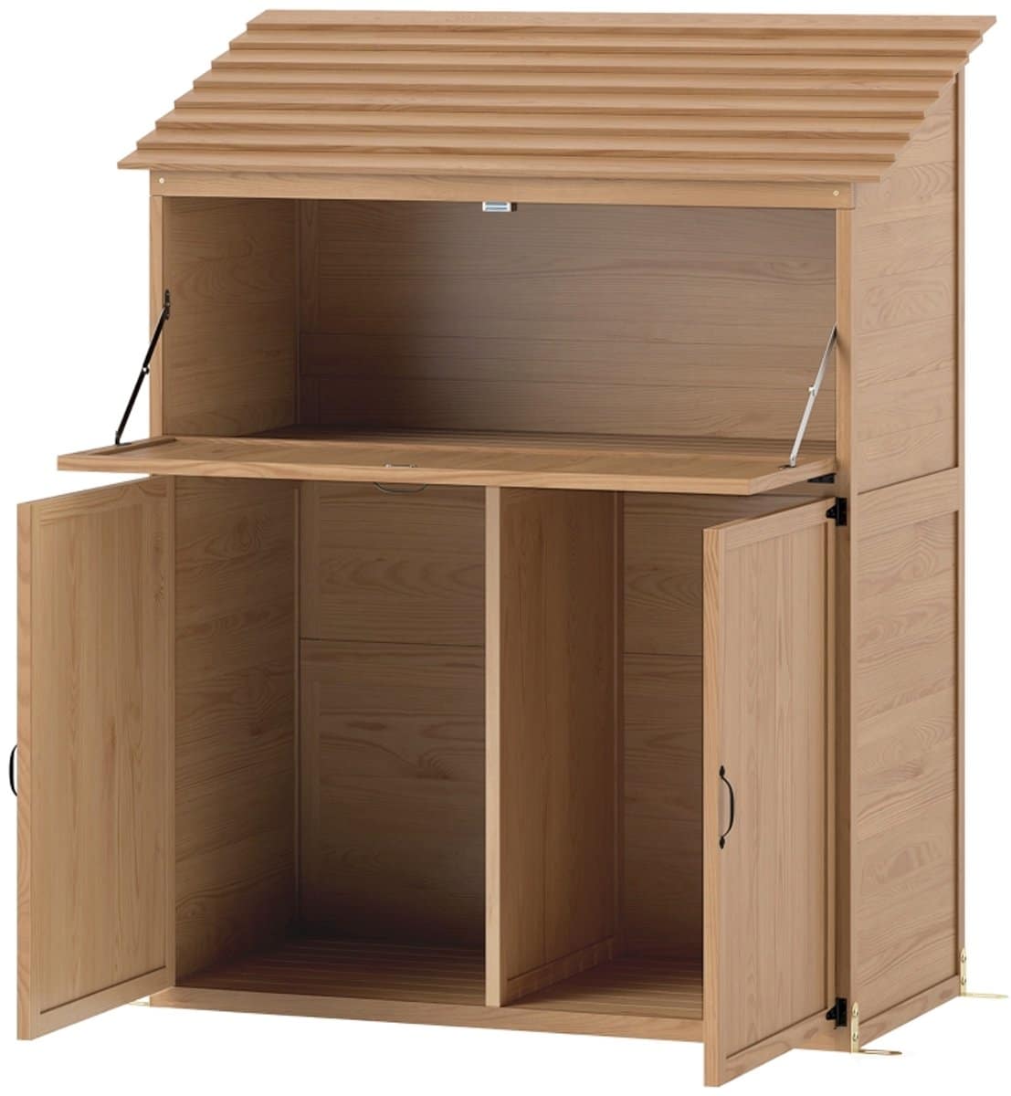 tuinkast 110 x 54 x 136 cm houten