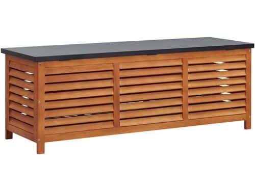 Tuinkist 150x50x55 cm - Stevig Massief Hout - Opbergbank voor