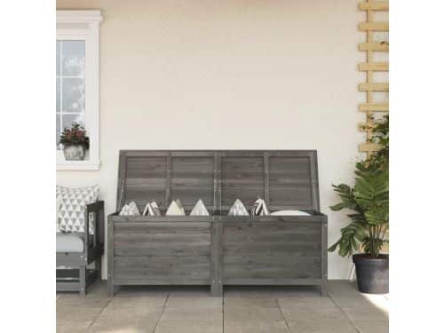 Tuinkist Hout - Opbergbox Tuin - Tuinspullen Opbergen - Massief