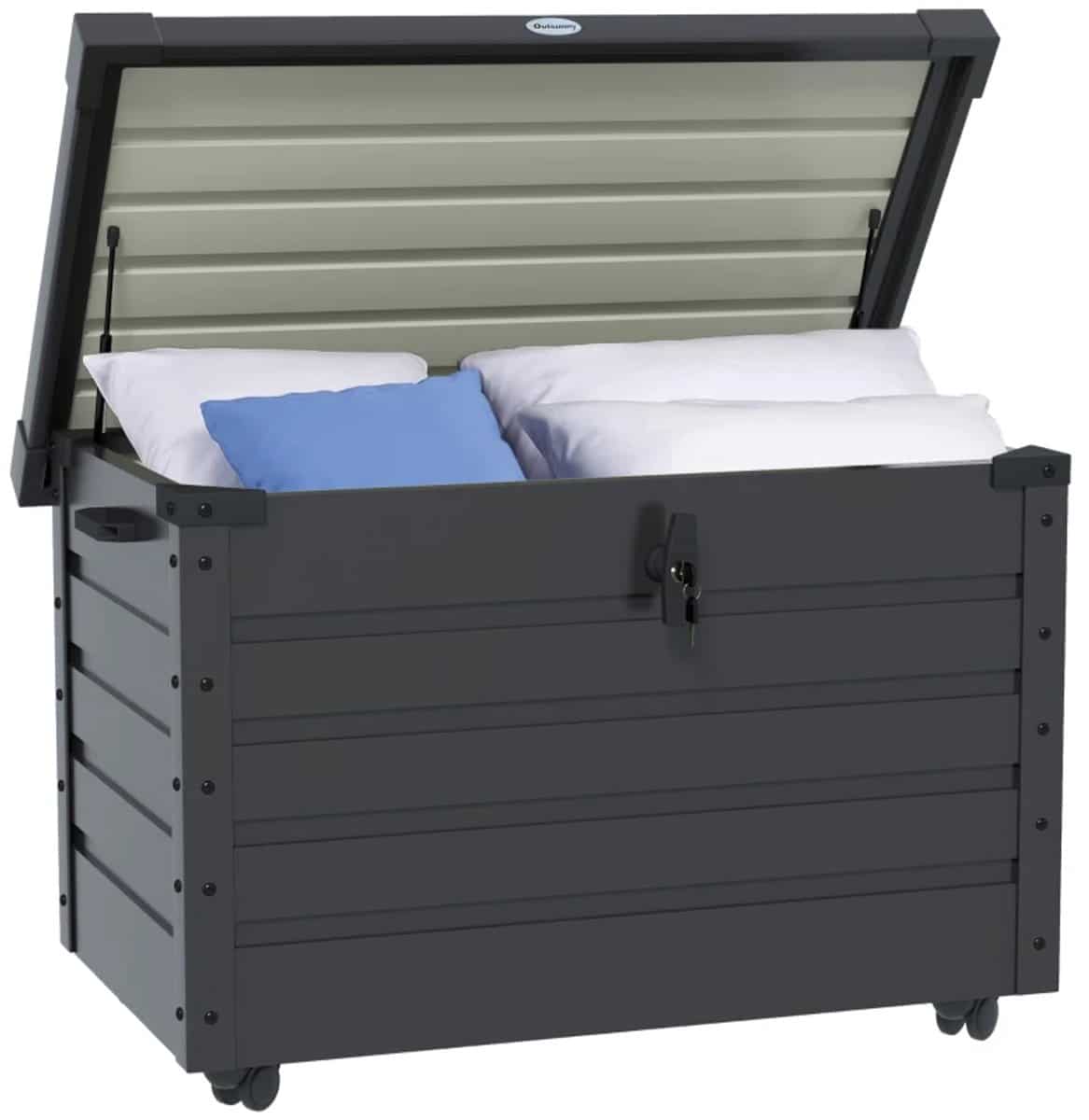 tuinkist opbergbox voor buiten tuinbox opbergbox met kussen