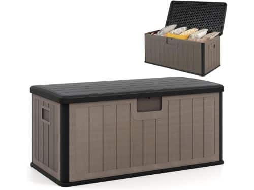 Tuinkist - Opbergbox voor buiten- Tuinbox - Opbergbox met kussen