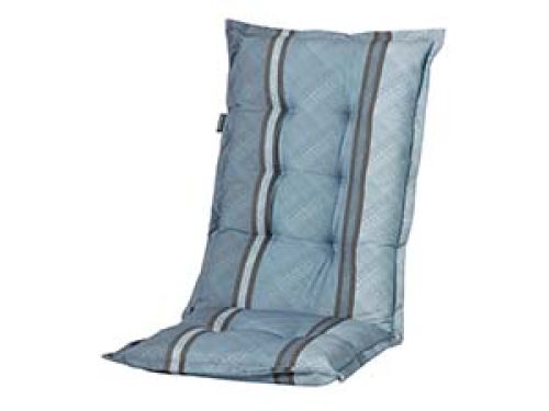 Tuinkussen hoge rug Verry blue