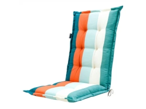 Tuinkussen hoge rug Vivero sea blue