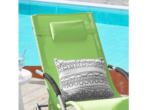 Tuinligstoel 2-persoons Schommel Ligbed - 150 x 63 x 87