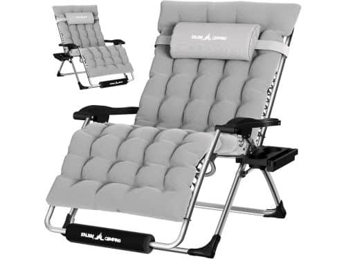 Tuinligstoel - Inklapbare Ligbed - Ontspannen Buiten - Verstelbare Rugleuning