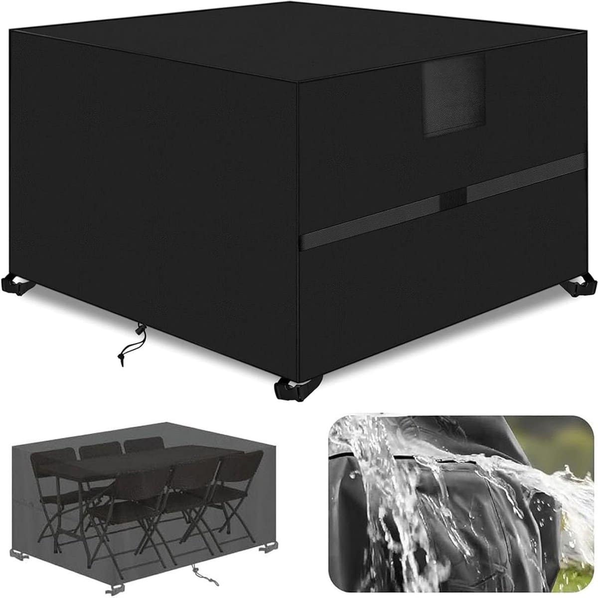 tuinmeubelhoes rechthoekig terrashaes bankhoes meubels beschermen 420d