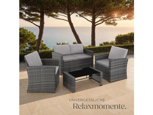 Tuinmeubelset 12-delig 122 x 70 x 76 cm