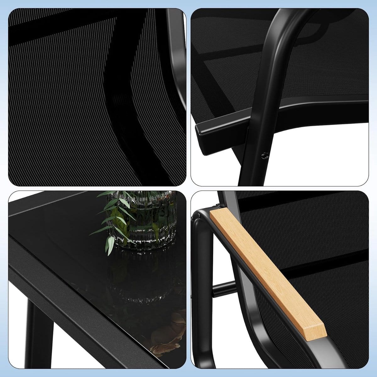 tuinmeubelset 4 delig depauwonen luxe lounge set voor balkon en