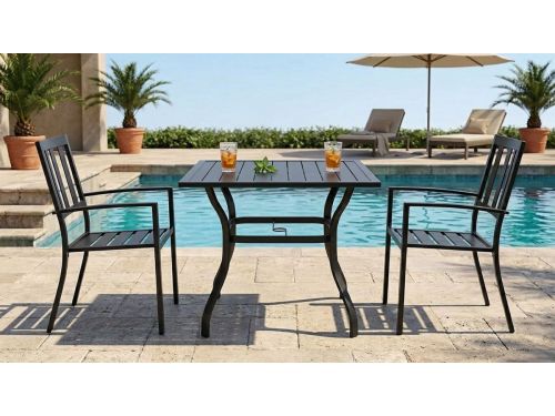 Tuinmeubelset 4 Personen - Meuble Paris Bistroset voor Buiten met