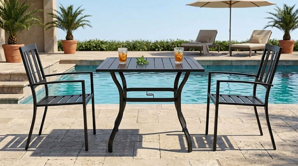 tuinmeubelset 4 personen meuble paris bistroset voor buiten met