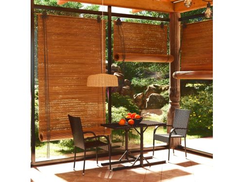 Tuinmeubelset Zwart - Zitgroep Terras - Buiten Eten - Stapelbare