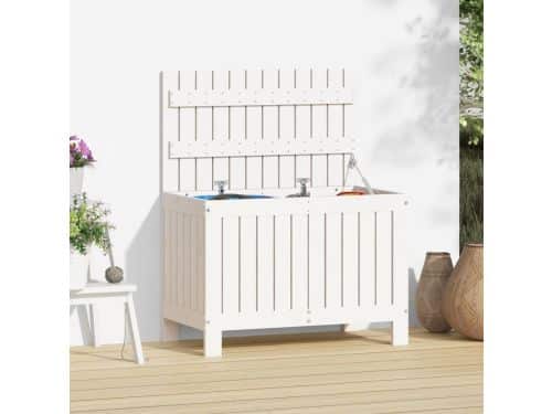 Tuinopbergkist - Opbergbox Tuin - Buiten Opbergen - Waterbestendig Grenenhout