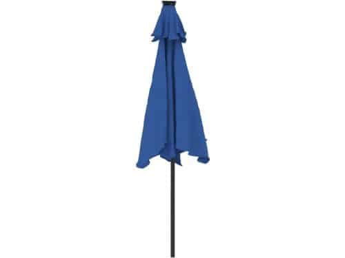 Tuinparasol 225x225 cm - Depauwonen LED Comfort Parasol met Kurbel