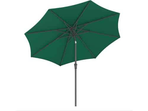 Tuinparasol 300 cm Diameter Achthoekig - Kantelbaar 30° - UV50+