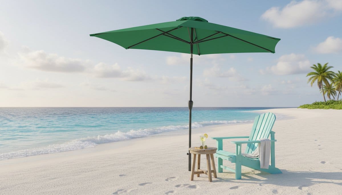 tuinparasol depauwonen 2×3 m kantelbare zweefparasol met led