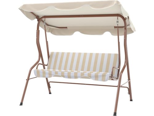 Tuinschommel 3-zits - Schommelbank buiten - Ontspannen in tuin