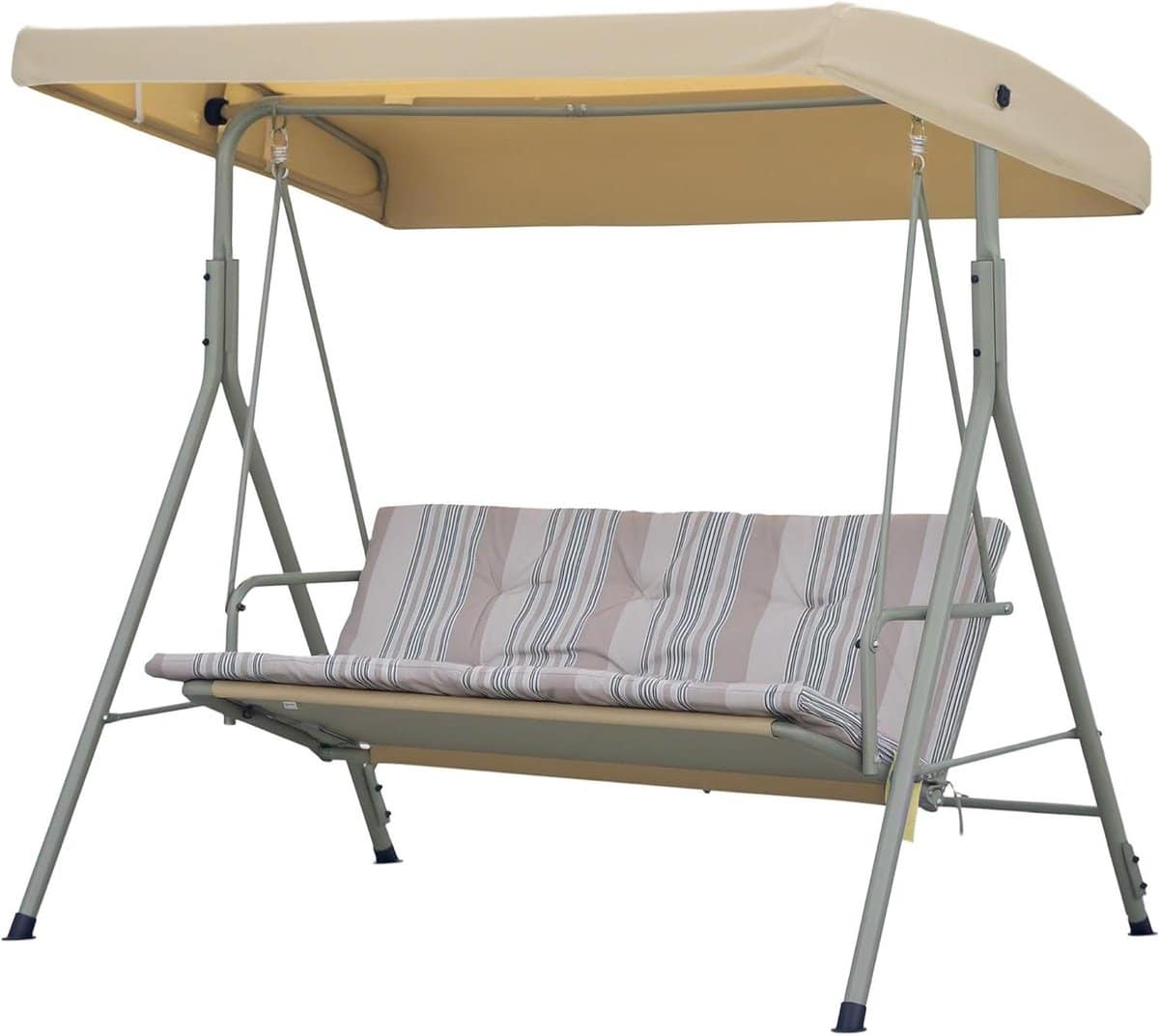 tuinschommel 3 zits schommelbank buiten ontspannen in tuin