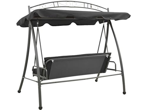 Tuinschommel met Zonnedak - Comfortabele Schommelbank voor Buiten - Duurzaam