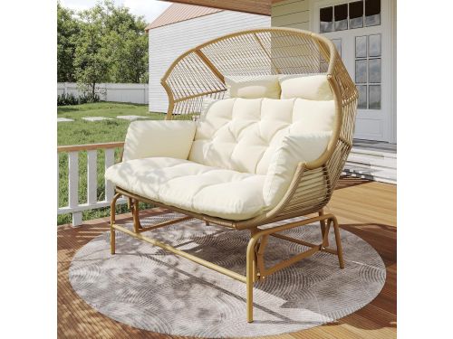 Tuinschommelstoel - Houten schommelbank - Buiten ontspannen - Voor 2