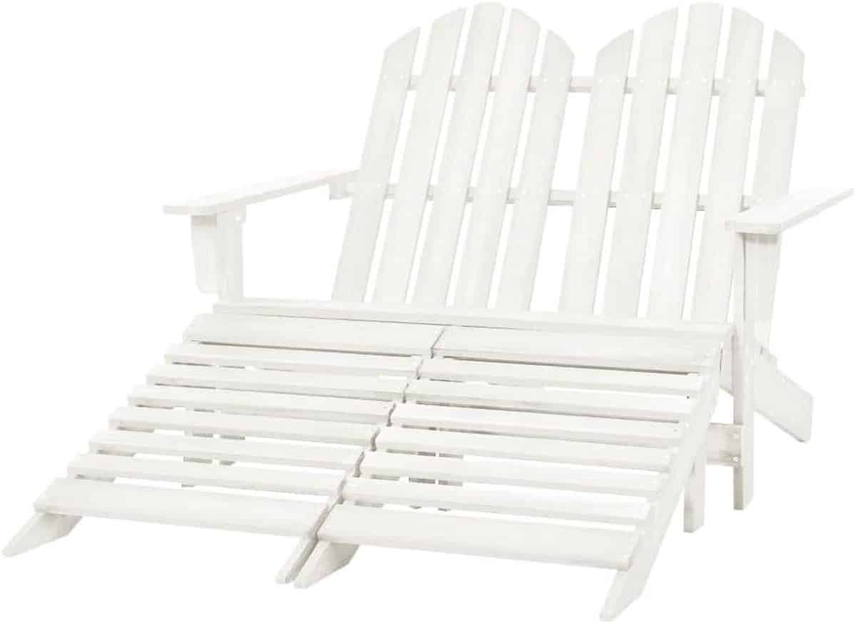 tuinstoel 2 zits adirondack stoel houten bank buiten ontspannen