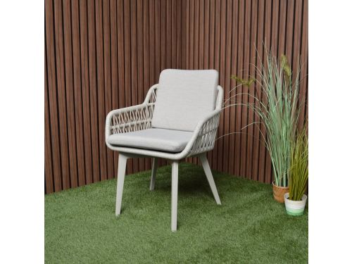 Tuinstoel Dakota Warm Wit Relax Dining - 8300W