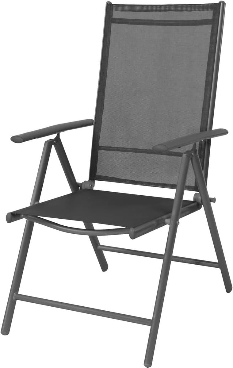 tuinstoel hoge rug positiestoel klapstoel ontspannen zitten