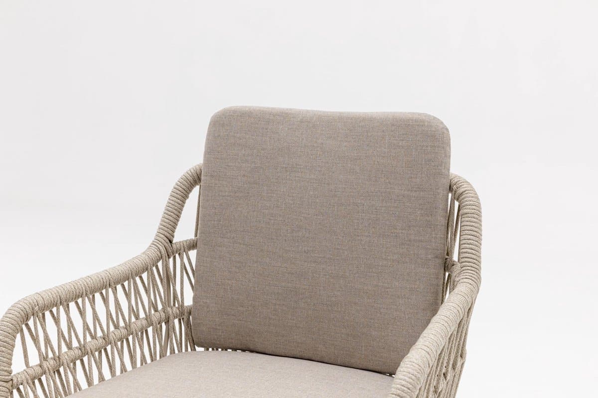 tuinstoel sevilla draaibaar warm wit relax dining kruispoot 8280w