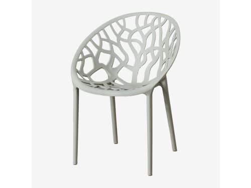 Tuinstoel Stapelbaar - Moderne Stoel - Buiten Zitten - Polypropyleen