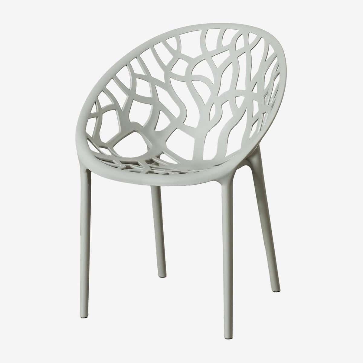 tuinstoel stapelbaar moderne stoel buiten zitten polypropyleen