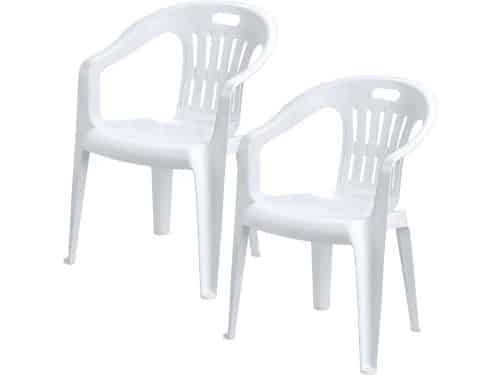 Tuinstoel Stapelbaar - Stoel Buiten - Terras Zomer - Lichtgewicht