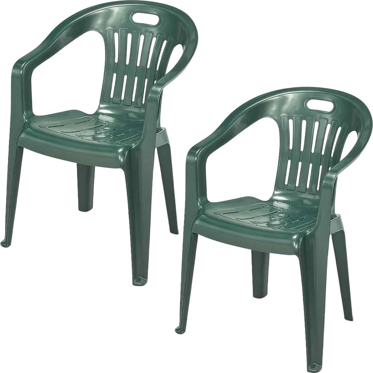 tuinstoel stapelbaar stoel met armleuningen buiten zitten