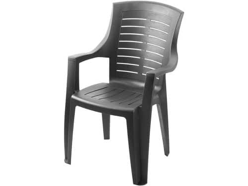 Tuinstoel - Terrasstoel Buitenstoel - Comfortabel Zitten - Stapelbaar Metaal