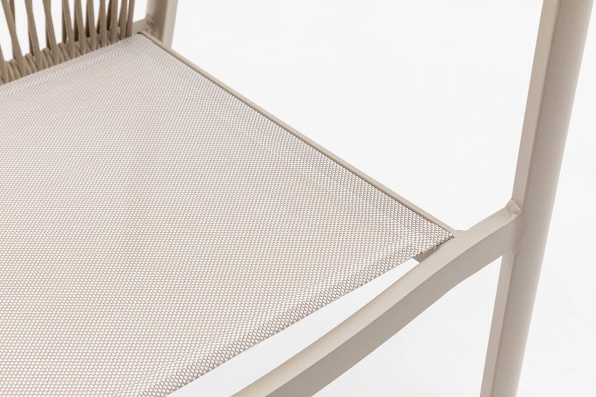 tuinstoel valencia warm wit relax dining (stapelbaar) 6301w