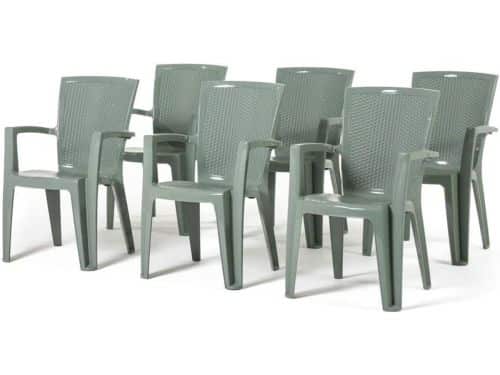 Tuinstoelen - Buitenstoelen Rotan - Buiten dineren - Stapelbaar design