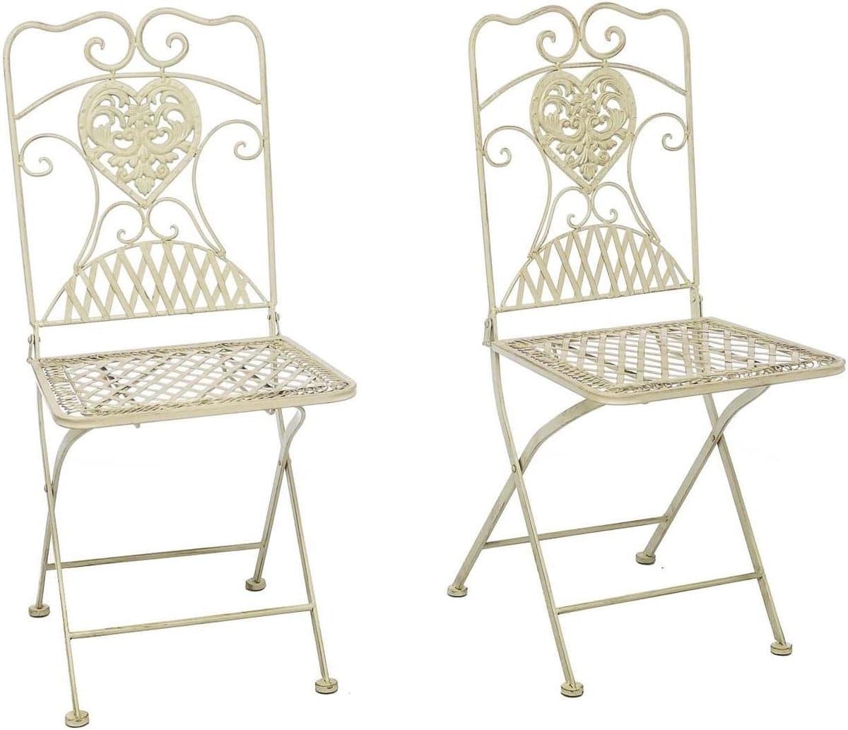 tuinstoelen ijzer bistrostoelen buiten terras zitten antieke