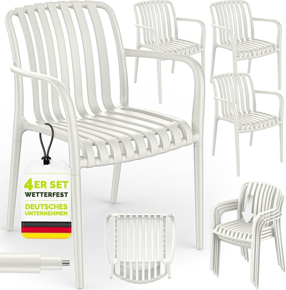 tuinstoelen stapelbaar terrasstoelen outdoor buiten zitten weerbestendig